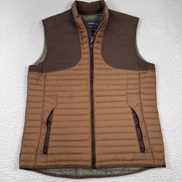 Eddie Bauer Other - Eddie Bauer Sport Shop Vest Large TL Goose Down Quilted Full Zip Stormdown 700